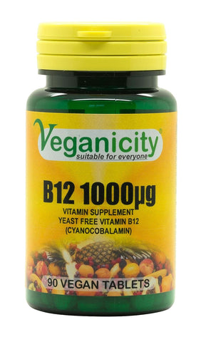 Veganicity B12 100mcg 90 Vtabs (Pack of 12)
