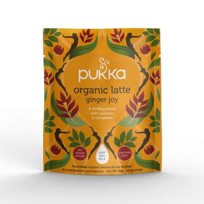 Pukka Herbal Ayurveda Organic Ginger Joy Latte 90g (Pack of 4)