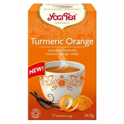 Yogi Tea Organic Turmeric Orange 17bags