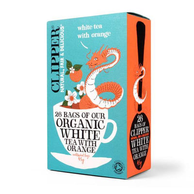 Clipper White Tea & Orange - Organic 25 Bags