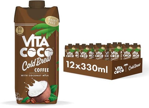 Vita Coco Cold Brew with Coconut Milk 330ml (Pack of 6)