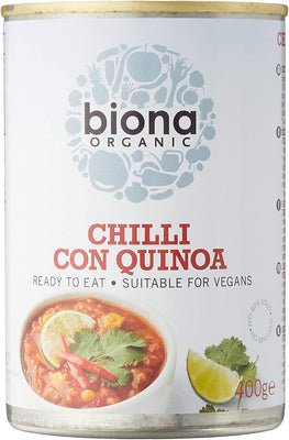 Biona Organic Chilli Con Quinoa 400g (Pack of 6)