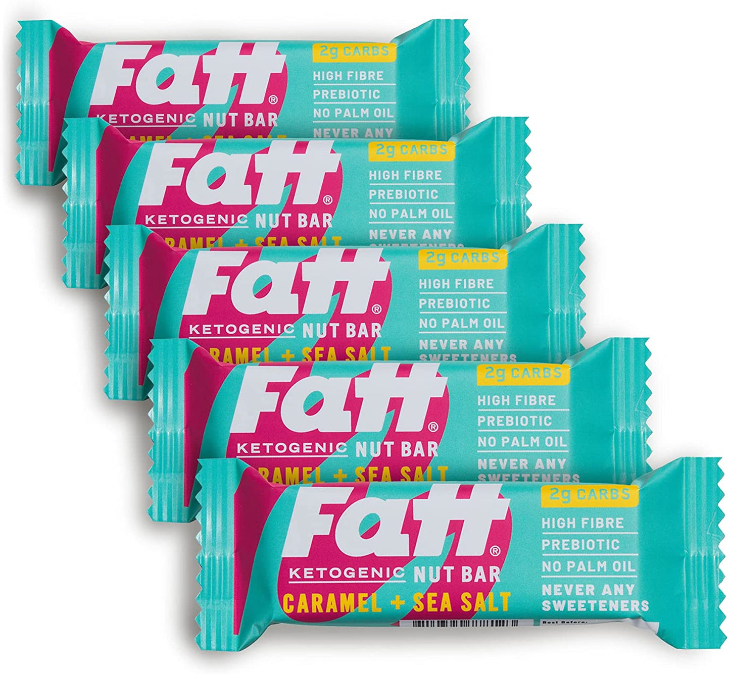 Fattbar Caramel & Sea Salt Bar 30g