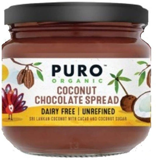 Puro Organic Coconut Chocolate Spread 200g