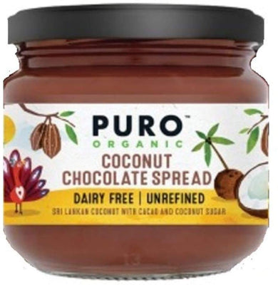 Puro Organic Coconut Chocolate Spread 200g
