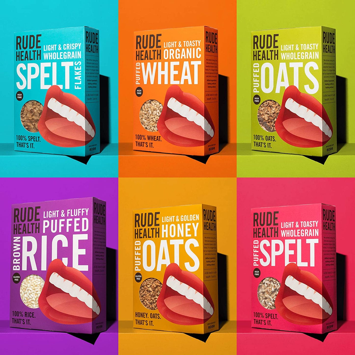 Rude Health Organic Puffed Wheat 125g