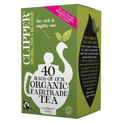Clipper Organic & Fair Trade Everyday 40 Tea Bags