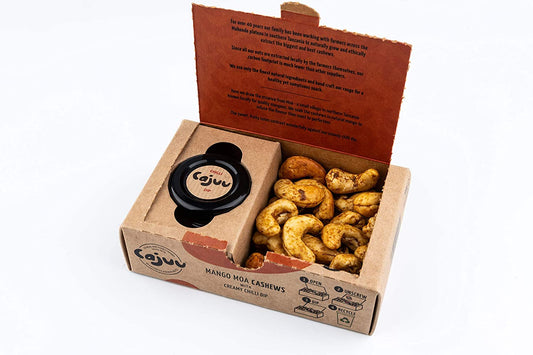 Cajuu Mango Moa Cashew Tray With Chilli Dip 100g