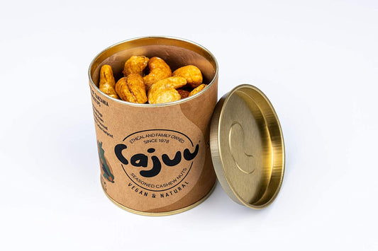 Cajuu Vanilla & Salted Caramel Cashew Tube 80g