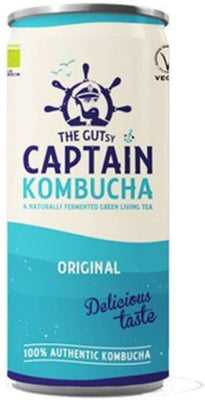 The Gutsy Captain Kombucha Original 250ml (Pack of 12)