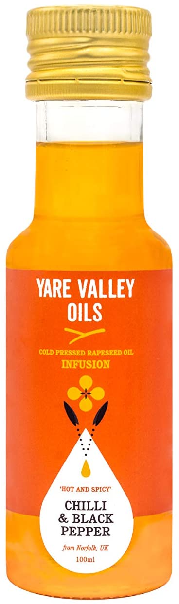 Yare Valley Oils Infused Oil Chilli & Black Pepper 100ml