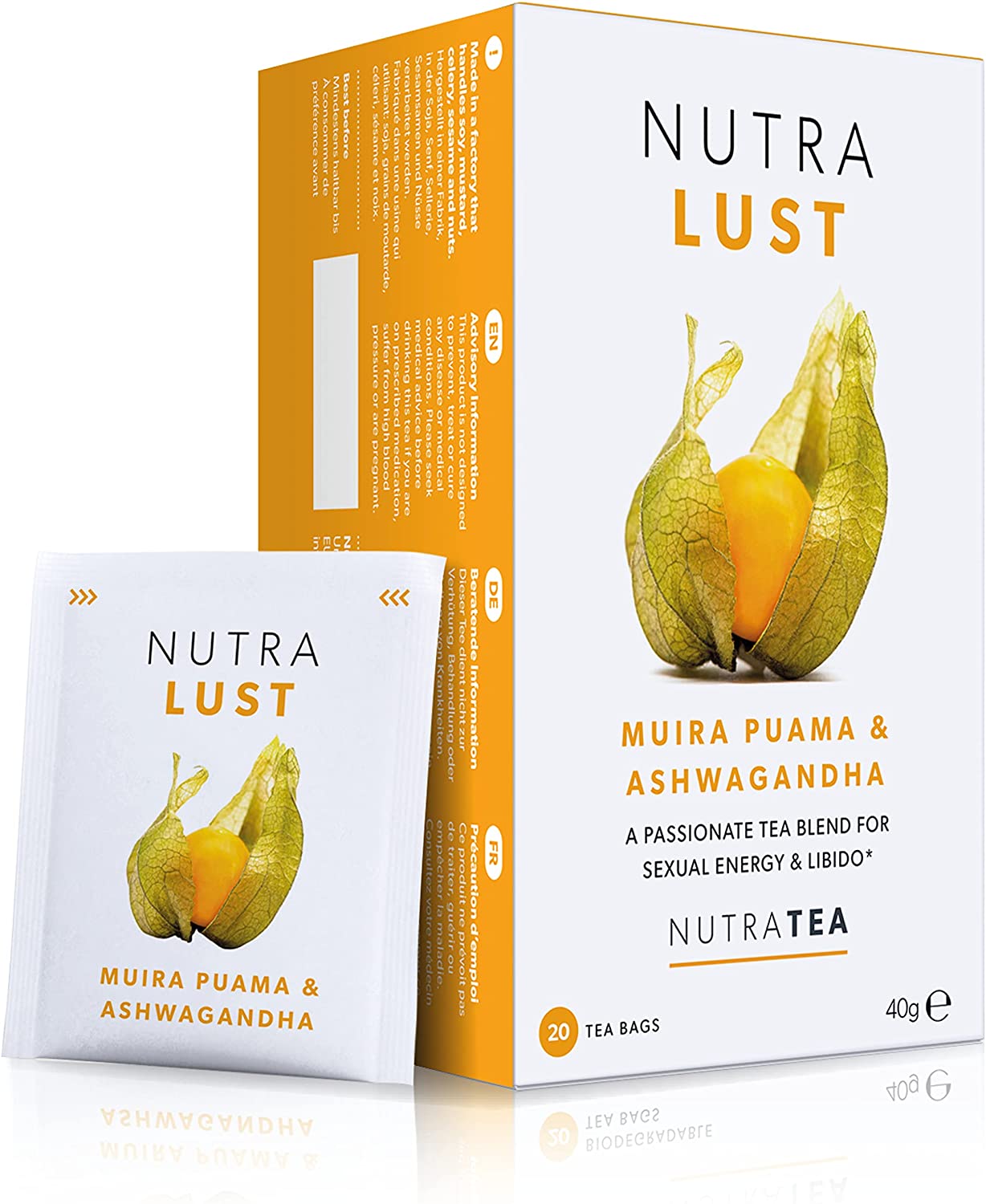 Nutra Lust Herbal Tea - 20 Tea Bags