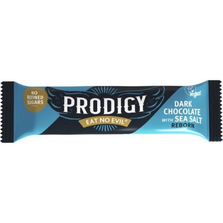 Prodigy Dark Chocolate Bar with Sea Salt 35g (Pack of 24)
