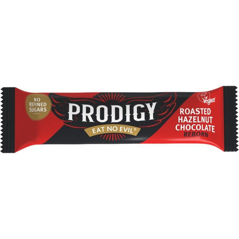 Prodigy Roasted Hazelnut Bar 35g (Pack of 24)