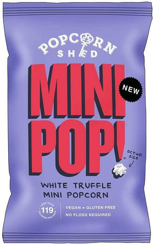 Popcorn Shed Ltd Mini Pop White Truffle 22g (Pack of 24)