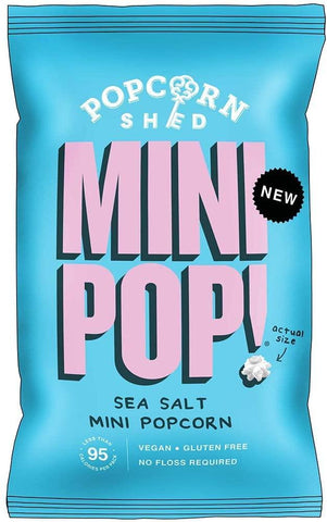 Popcorn Shed Ltd Mini Pop Sea Salted 20g (Pack of 24)