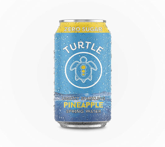 Turtle Sodas Sparkling Pineapple 330ml (Pack of 24)