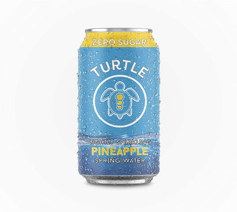 Turtle Sodas Sparkling Pineapple 330ml (Pack of 24)