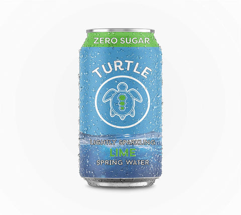 Turtle Sodas Sparkling Lime 330ml (Pack of 24)