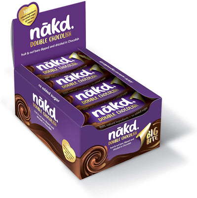 Nakd Bars Double Chocolish Big Bite 50g (Pack of 16)