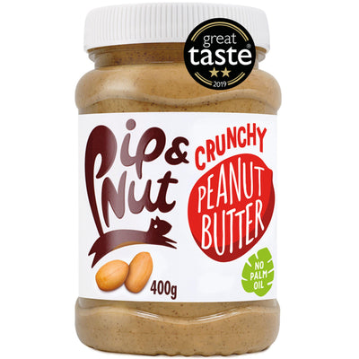 Pip & Nut Ultimate Crunchy Peanut Butter 400g (Pack of 6)
