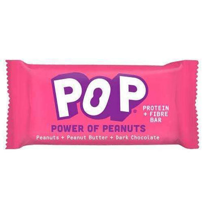 Power Of Peanuts Protein+Fibre Bar Peanuts + Peanut Butter + Dark Chocolate 40g (Pack of 16)