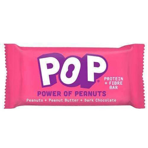 Power Of Peanuts Protein+Fibre Bar Peanuts + Peanut Butter + Dark Chocolate 40g (Pack of 16)