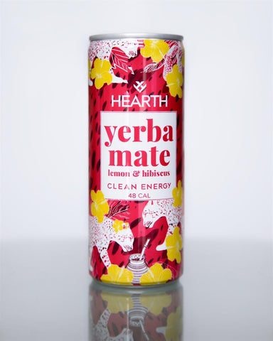 Hearth Lemon Hibiscus Yerba Mate 250ml (Pack of 24)