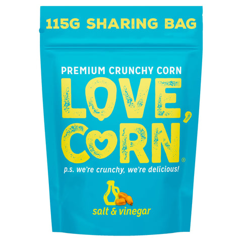 Love Corn Salt & Vinegar 115g (Pack of 6)