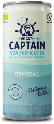 The Gutsy Captain Water Kefir Original Organic 250ml (Pack of 12)
