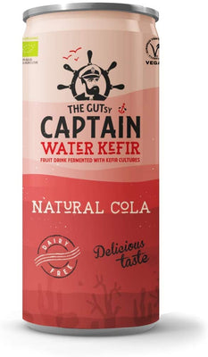 The Gutsy Captain Water Kefir Real Cola 250ml (Pack of 12)
