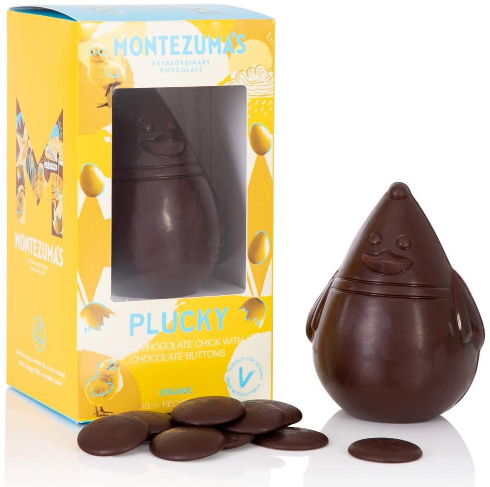 Montezuma'S Chocolate Plucky Dark Chick 100g
