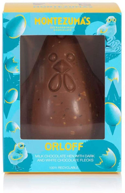 Montezuma'S Chocolate Orloff Milk Hen 200g
