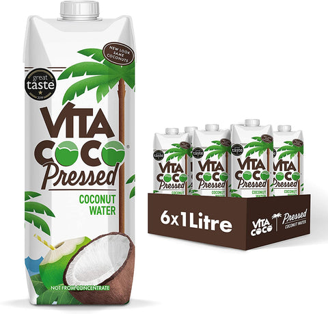 Vita Coco Farmers Pressed Organic 1ltr (Pack of 6)