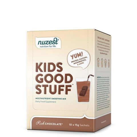 Nuzest Kids Good Stuff Rich Chocolate 10x15g 15g (Pack of 10)