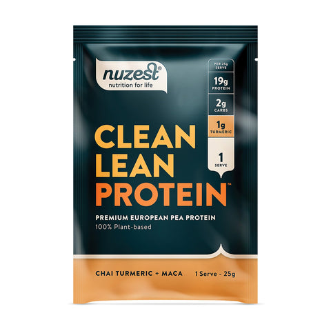 Nuzest Clean Lean Protein Individual Sachet Chai Turmeric & Maca 25g