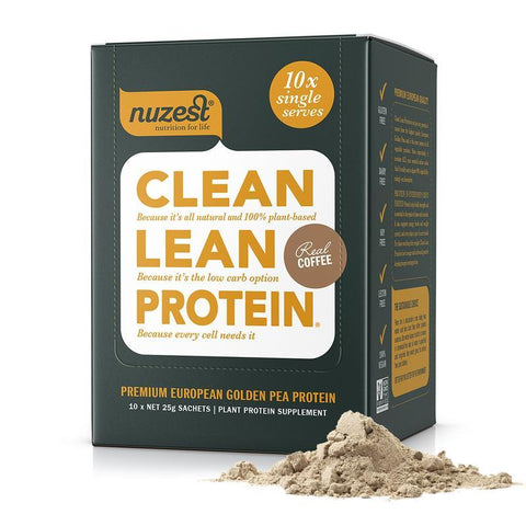Nuzest Clean Lean Protein Box Real Coffee 25g