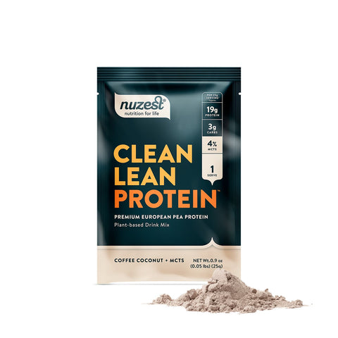 Nuzest Clean Lean Protein Box Coconut Coffee & MCTs 25g