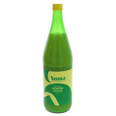 Suma Wholefoods Organic Lemon Juice 1ltr (Pack of 6)