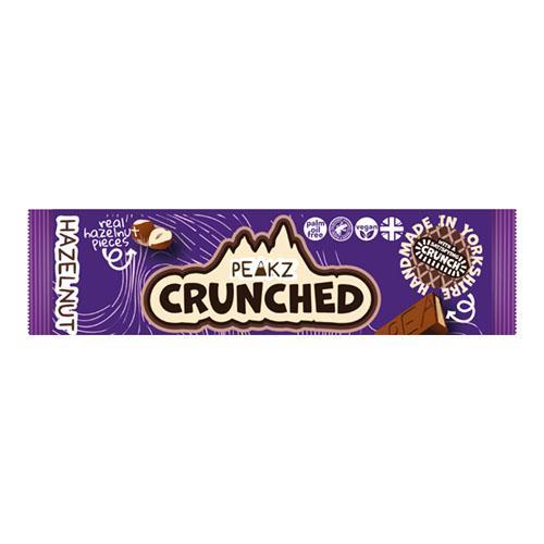 Peakz Hazelnut Chocolate Biscuit Bar 40g (Pack of 12)