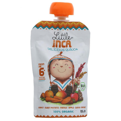 Little Inca Happy Orange Quinoa 100g (Pack of 6)