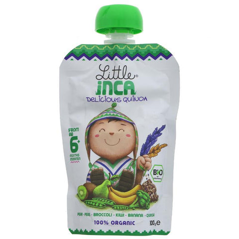 Little Inca Joyful Green Quinoa 100g (Pack of 6)