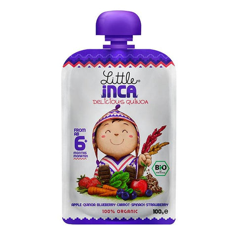 Little Inca Yummy Purple Quinoa 100g (Pack of 6)