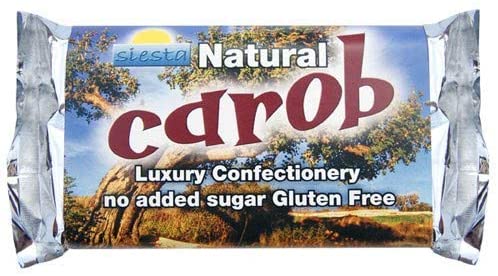 Siesta Natural Carob Bar 50g (Pack of 24)