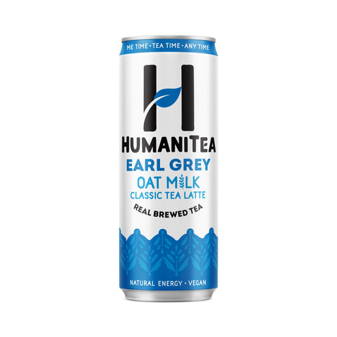 Humanitea Earl Grey Oat Milk Classic Tea Latte 250ml (Pack of 12)