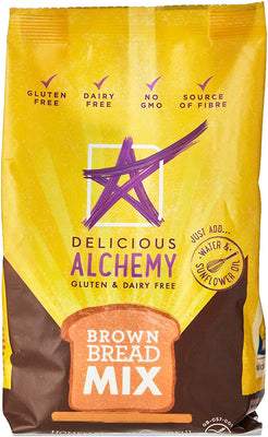 Delicious Alchemy Free From Gluten Seeded Bread Mix 340g (Pack of 5)