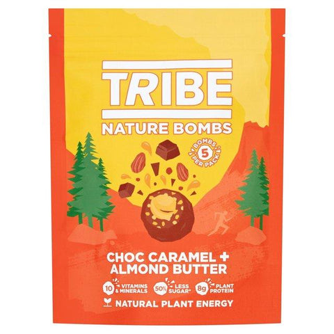 Tribe Vegan Honeycomb + Almond Butter Nature Bomb Sharing 100g (Pack of 7)