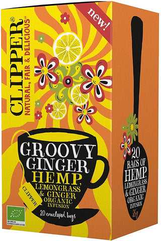 Clipper Organic CT Groovy Ginger 20bags (Pack of 4)