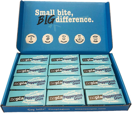 Nopla Gum Nopla Peppermint 15g (Pack of 12)