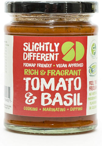 Slightly Different Foods Tomato & Basil Sauce 260g